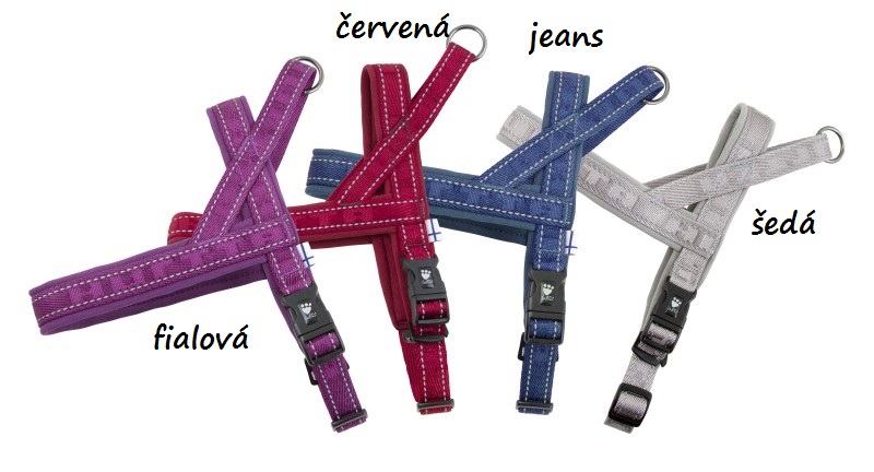 Náhled  Postroj neoprenový norský SPORT 70 cm M