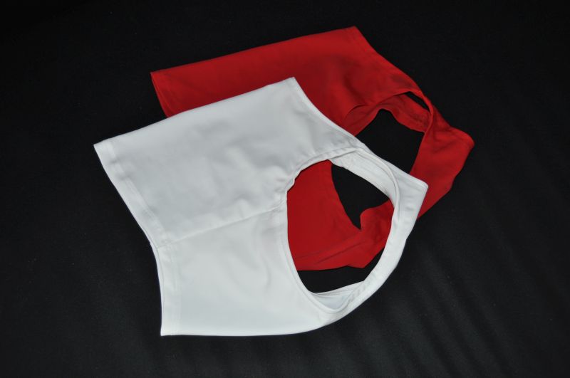 Náhled  Coursingový set závodních deček SUPREME BÍLÁ + ČERVENÁ L1