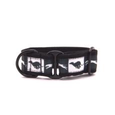 Softshellový obojek Black & White s chrty 3 cm S