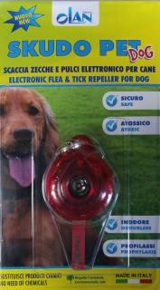 Náhled  Elektronický repelent  Ultrazvukový odpuzovač blech a klíšťat pro psy SKUDO PET DOG