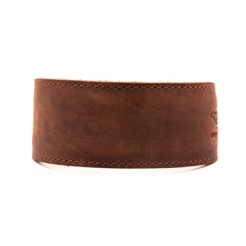 Kožený obojek MAGNIFICO FOREST BROWN L