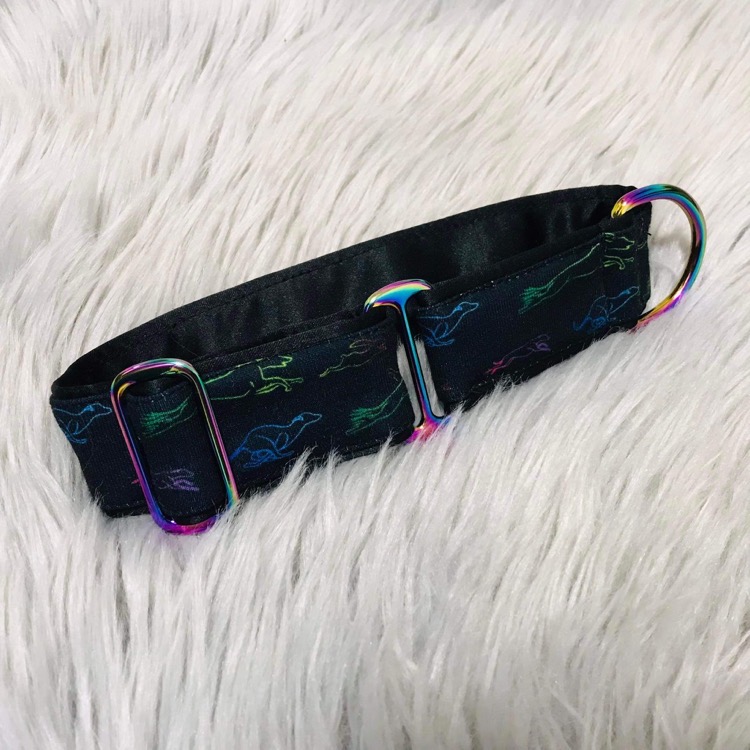 Náhled ProChrta.cz Obojek RAINBOW šíře 4 cm S