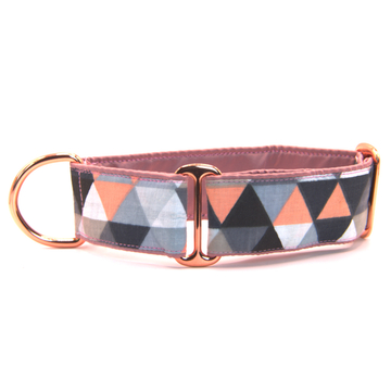 Bavlněný obojek TRIANGLES 4 cm L