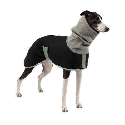 Pláštěnka softshellová pro chrty Duo City - Black