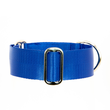 Nylonový obojek CROWN BLUE