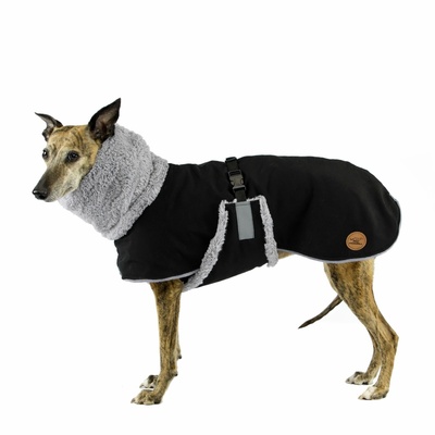 FLUFFY SIMPLE GREY softshell zimní bunda vel. 55