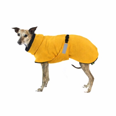 Bunda fleecová Midseason hořčičná vel. 55